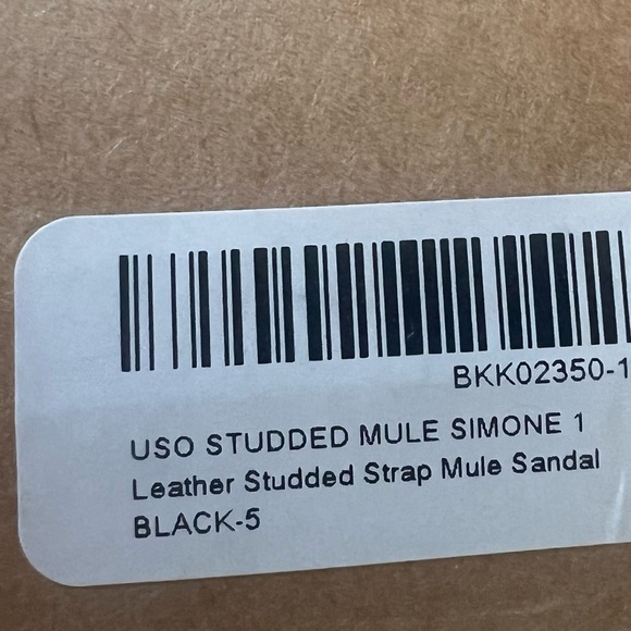 NWT Karen Millen USO Studded Mule Simone Leather Studded Strap Mule🔥 - Picture 9 of 13